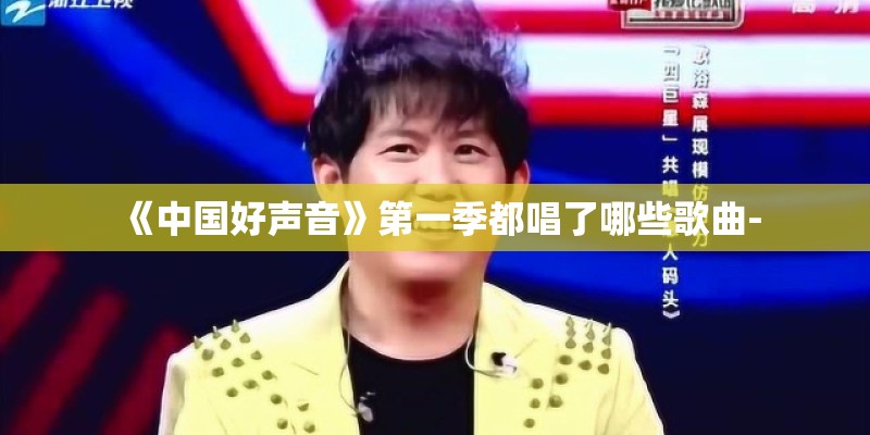 《中国好声音》第一季都唱了哪些歌曲-