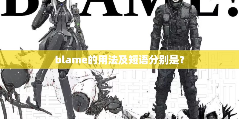 blame的用法及短语分别是？